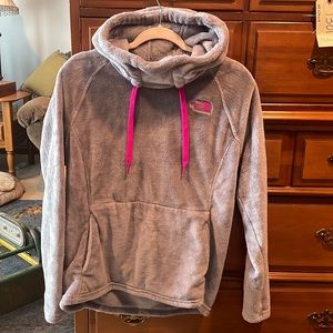 North face Fuzzy Hoodie